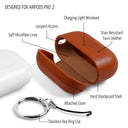 Dreem Om AirPods Pro 2 and AirPods Pro Case Cover with Keychain Clip [Caramel]