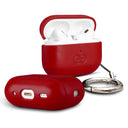 Dreem Om AirPods Pro 2 and AirPods Pro Case Cover with Keychain Clip [Red]