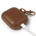 Dreem Om AirPods 1 & 2 Case Cover with Keychain Clip [Chocolate]