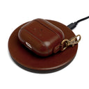 Dreem Om AirPods 3 Case Cover with Keychain Clip [Coffee]