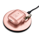 Dreem Om AirPods 1 & 2 Case Cover with Keychain Clip [Rose]