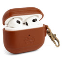 Dreem Om AirPods 3 Case Cover with Keychain Clip [Caramel]