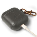 Dreem Om AirPods 1 & 2 Case Cover with Keychain Clip [Grey]