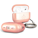 Dreem Om AirPods Pro 2 and AirPods Pro Case Cover with Keychain Clip [Rose]