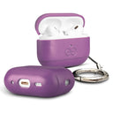 Dreem Om AirPods Pro 2 and AirPods Pro Case Cover with Keychain Clip [Purple]