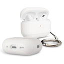 Dreem Om AirPods Pro 2 and AirPods Pro Case Cover with Keychain Clip [White]