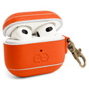 Dreem Om AirPods 3 Case Cover with Keychain Clip [Orange]