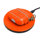Dreem Om AirPods 3 Case Cover with Keychain Clip [Orange]