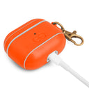 Dreem Om AirPods 3 Case Cover with Keychain Clip [Orange]