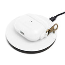 Dreem Om AirPods 3 Case Cover with Keychain Clip [White]