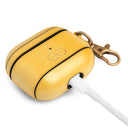Dreem Om AirPods 3 Case Cover with Keychain Clip [Gold]