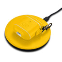 Dreem Om AirPods 1 & 2 Case Cover with Keychain Clip [Yellow]