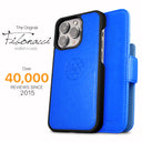 Dreem Fibonacci Wallet Case for iPhone 15 Pro Max | 2-in-1 Detachable Vegan Leather Cover [Ocean]