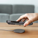 Dreem Empower Magnetic Wireless Charger Pad for iPhone 16/15/14/13/12 & Qi-Certified Devices [Grey]