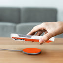 Dreem Empower Magnetic Wireless Charger Pad for iPhone 16/15/14/13/12 & Qi-Certified Devices [Orange]