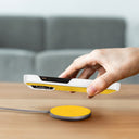 Dreem Empower Magnetic Wireless Charger Pad for iPhone 16/15/14/13/12 & Qi-Certified Devices [Yellow]