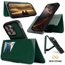 Dreem Fibonacci Wallet Case for iPhone 16 Pro Max [Green]
