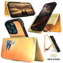 Dreem Fibonacci Wallet Case for iPhone 16 Pro Max [Gold]