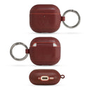 Dreem Om AirPods 4 Case Cover with Keychain Clip [Burgundy]