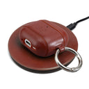Dreem Om AirPods 4 Case Cover with Keychain Clip [Burgundy]