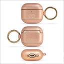 Dreem Om AirPods 4 Case Cover with Keychain Clip [Rose]