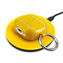Dreem Om AirPods 4 Case Cover with Keychain Clip [Yellow]