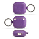 Dreem Om AirPods 4 Case Cover with Keychain Clip [Purple]