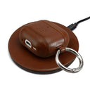 Dreem Om AirPods 4 Case Cover with Keychain Clip [Coffee]