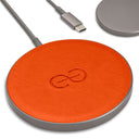 Dreem Empower Magnetic Wireless Charger Pad for iPhone 16/15/14/13/12 & Qi-Certified Devices [Orange]