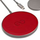 Dreem Empower Magnetic Wireless Charger Pad (Factory Seconds) for iPhone 16/15/14/13/12 & Qi-Certified Devices [RED]