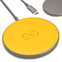 Dreem Empower Magnetic Wireless Charger Pad for iPhone 16/15/14/13/12 & Qi-Certified Devices [Yellow]