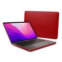Dreem Euclid MacBook Pro Case - 14-Inch Hard Laptop Cover for MacBook Pro 2021 [Red]