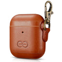 Dreem Om AirPods 1 & 2 Case Cover with Keychain Clip [Caramel]