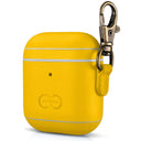 Dreem Om AirPods 1 & 2 Case Cover with Keychain Clip [Yellow]