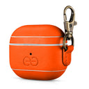 Dreem Om AirPods 3 Case Cover with Keychain Clip [Orange]