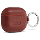 Dreem Om AirPods 4 Case Cover with Keychain Clip [Burgundy]