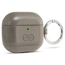 Dreem Om AirPods 4 Case Cover with Keychain Clip [Grey]