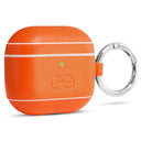 Dreem Om AirPods 4 Case Cover with Keychain Clip [Orange]