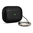 Dreem Om AirPods Pro 2 and AirPods Pro Case Cover with Keychain Clip [Black]