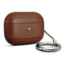 Dreem Om AirPods Pro 2 and AirPods Pro Case Cover with Keychain Clip [Chocolate]