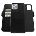 Dreem Fibonacci Wallet Case for iPhone 13 Pro | 2-in-1 Detachable Vegan Leather Cover [Black]