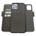 Dreem Fibonacci Wallet Case for iPhone 13 Pro Max | 2-in-1 Detachable Vegan Leather Cover [Grey]