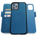 Dreem Fibonacci Wallet Case for iPhone 13 Pro Max | 2-in-1 Detachable Vegan Leather Cover [Slate]