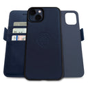 Dreem Fibonacci Wallet Case for iPhone 13 Mini | 2-in-1 Detachable Vegan Leather Cover [Royal]