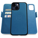 Dreem Fibonacci Wallet Case for iPhone 13 | 2-in-1 Detachable Vegan Leather Cover [Slate]